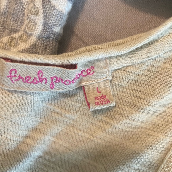 FRESH PRODUCE | Summer Dress | Racerback size large ombré tie dye - Picture 3 of 7